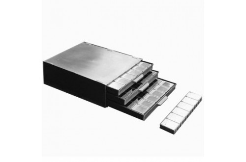 ITECO - SNAPBOXSET - 3 DRAWERS/72 SNAPBOX2 ESD TRANSPARENT COVER FOR EACH DRAWER