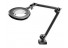 Magnifying lamps with articulated arm